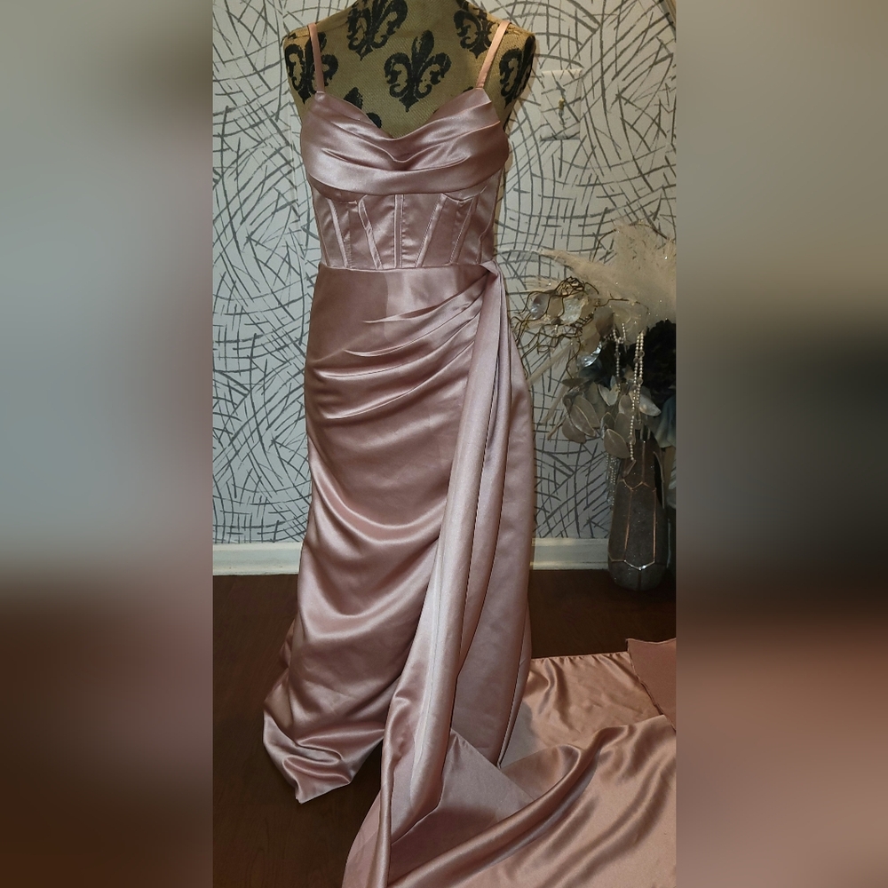 Elegant Satin Gown